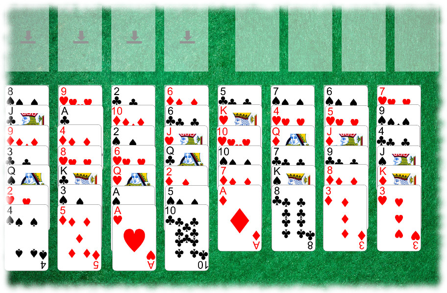 How to play Freecell (Free Cell)