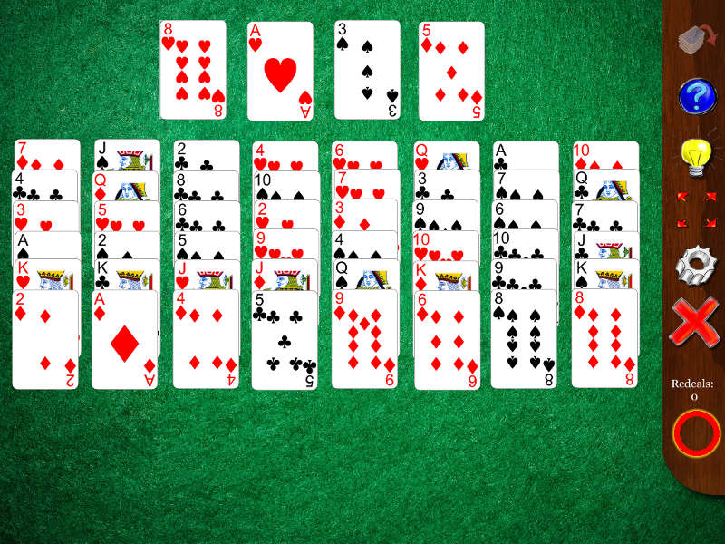 Layout for Nestor (Solitaire Whizz for iPad)
